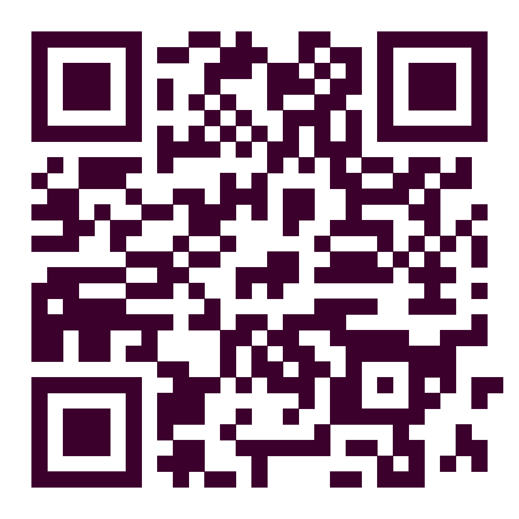 QR code for Cafe @ICML guestbook